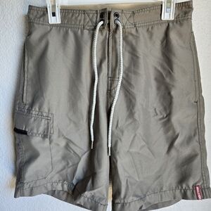 Tommy Bahama Mens Relax Beach Shorts | gray | size Small